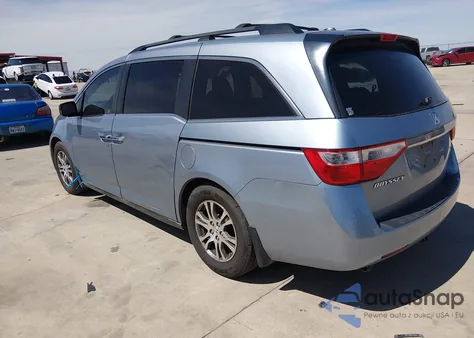 2011 Honda Odyssey Ex-L z USA, uszkodzony, nr VIN 5FNRL5H67BB051195